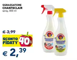 Esselunga Sgrassatore Chanteclair offerta