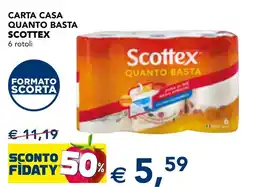 Esselunga Scottex Quanto Basta offerta
