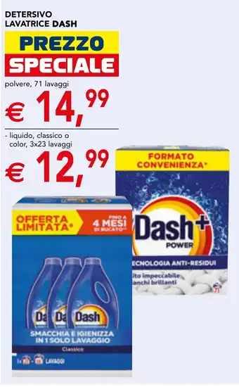 Detersivo lavatrice Dash