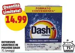 PENNY Detersivo lavatrice in polvere Dash offerta