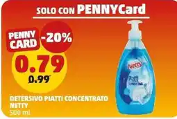 PENNY Detersivo piatti concentrato Netty offerta