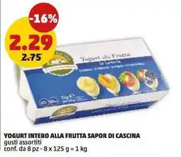 PENNY Yogurt intero alla frutta Sapor di Cascina offerta