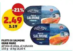 PENNY Filetti di salmone Gran Mare offerta