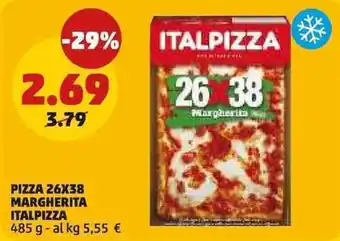 Pizza 26x38 Margherita Italpizza