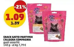 PENNY Snack gatto partymix l'allegria compagnia offerta