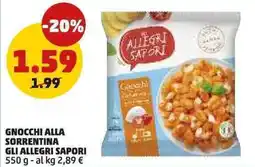 PENNY Gnocchi alla sorrentina Gli Allegri Sapori offerta