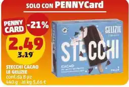 PENNY Stecchi Cacao Le Gelizie offerta
