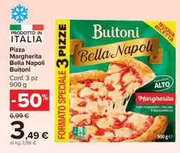 Carrefour Pizza Margherita Bella Napoli Buitoni offerta