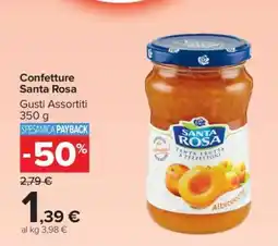 Carrefour CONFETTURE SANTA ROSA offerta