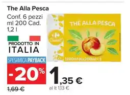 Carrefour THÈ ALLA PESCA offerta