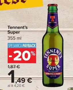 Carrefour Tennent's Super offerta