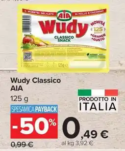 Carrefour Wudy Classico Aia offerta