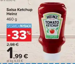 Carrefour Salsa Ketchup Heinz offerta