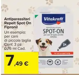 Carrefour Vitakraft Spot-On offerta