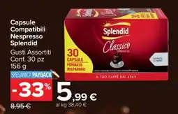 Carrefour Capsule Compatibili Nespresso Splendid offerta