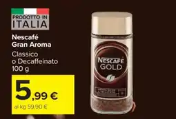 Carrefour Nescafé Gran Aroma offerta