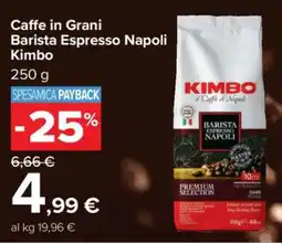 Carrefour Caffe in Grani Barista Espresso Napoli Kimbo offerta