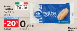Carrefour PANINI HOT DOG offerta