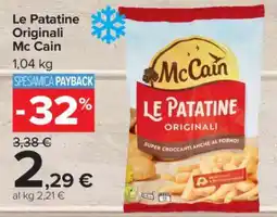 Carrefour LE PATATINE ORIGINALI MC CAIN offerta