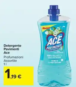 Carrefour DETERGENTE PAVIMENTI ACE offerta