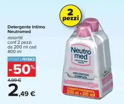 Carrefour Detergente Intimo Neutromed offerta