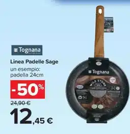Carrefour Tognana Linea Padelle Sage offerta