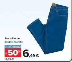 Carrefour JEANS UOMO offerta