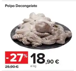 Carrefour Polpo Decongelato offerta