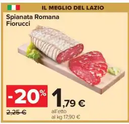 Carrefour Spianata Romana Fiorucci offerta