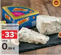 Carrefour Gorgonzola DOP Gim offerta
