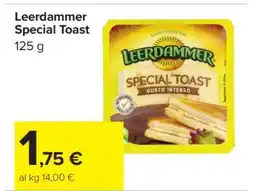Carrefour Leerdammer Special Toast offerta