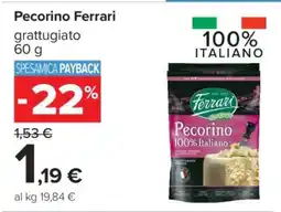 Carrefour Pecorino Ferrari offerta