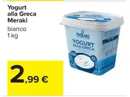 Carrefour Yogurt alla Greca Meraki offerta