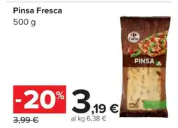 Carrefour Pinsa Fresca offerta
