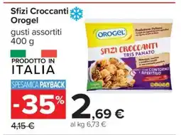 Carrefour Sfizi Croccanti Orogel offerta