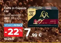 Carrefour Caffè in Capsule L'or offerta