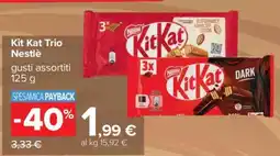 Carrefour Kit Kat Trio Nestlé offerta