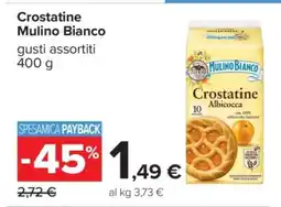Carrefour Crostatine Mulino Bianco offerta