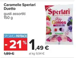 Carrefour Caramelle Sperlari Duetto offerta