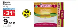 Carrefour Biscotto Plasmon offerta