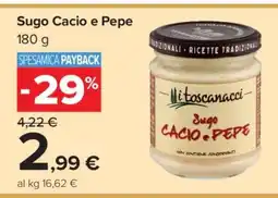 Carrefour Sugo Cacio e Pepe offerta