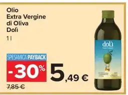 Carrefour Olio Extra Vergine di Oliva Dolì offerta