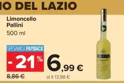 Carrefour Limoncello Pallini offerta