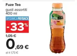 Carrefour Fuze Tea offerta