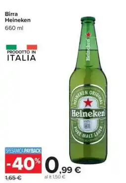 Carrefour BIRRA HEINEKEN offerta