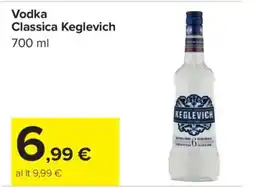 Carrefour Vodka Classica Keglevich offerta