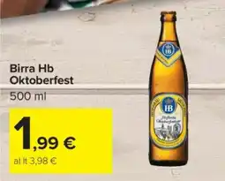 Carrefour Birra Hb Oktoberfest offerta