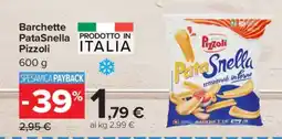 Carrefour Barchette Patasnella Pizzoli offerta