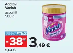 Carrefour Additivi Vanish offerta