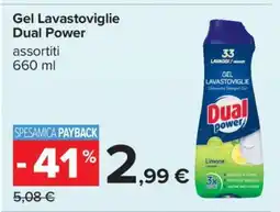 Carrefour Gel Lavastoviglie Dual Power offerta